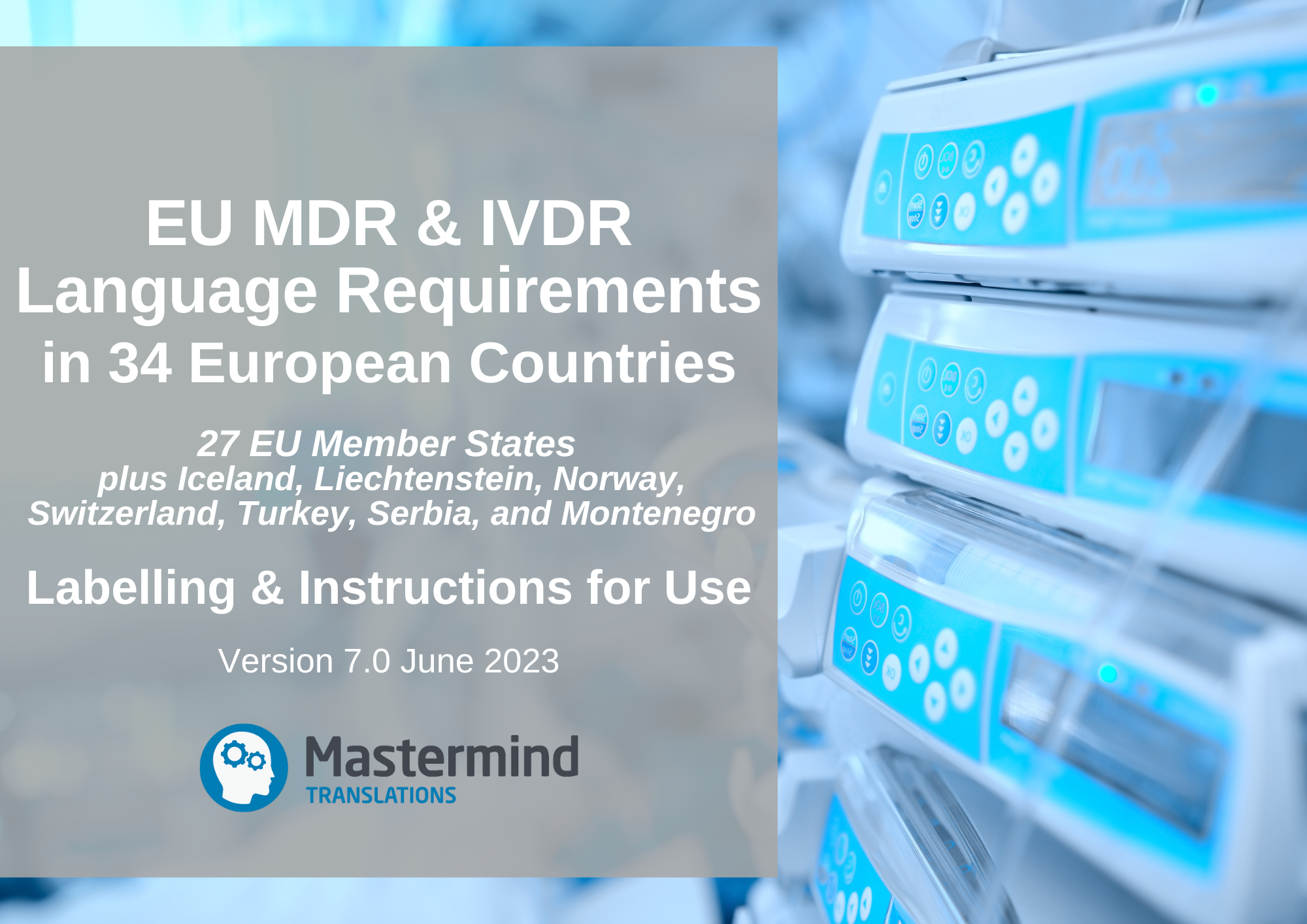 EU MDR/IVDR Language List; MDR/IVDR Language Requirements