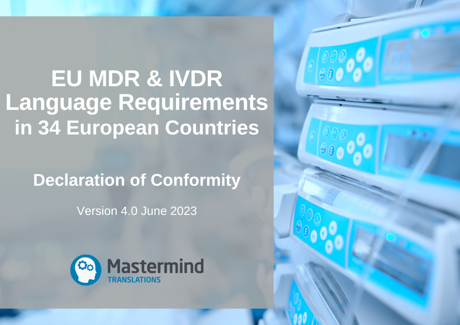 EU MDR/IVDR Language List; MDR/IVDR Language Requirements